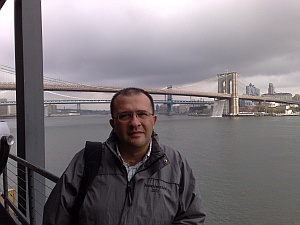 [ Serhan at South Street Seaport in NYC ]