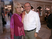 [ Joanna Lumley with Serhan